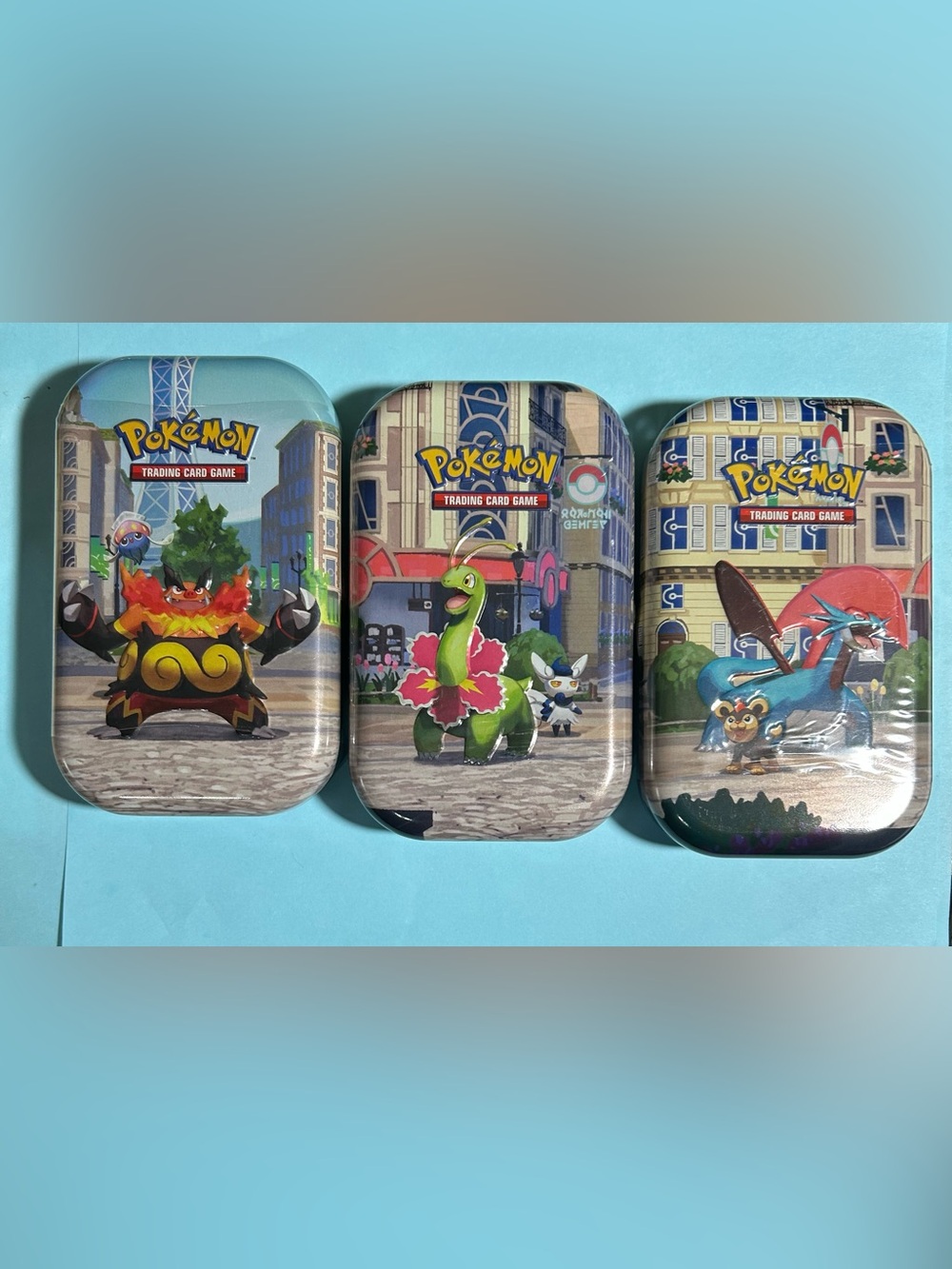 Pokemon TCG: Lumiose City Mini Tins (Five Tins) -NEW,SEALED - No Dents as Shown - Picture 3 of 8
